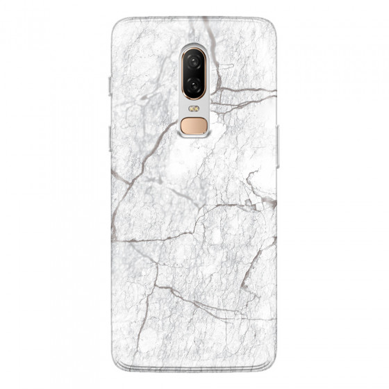 ONEPLUS - OnePlus 6 - Soft Clear Case - Pure Marble Collection II.