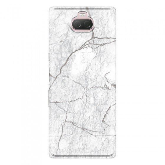 SONY - Sony Xperia 10 Plus - Soft Clear Case - Pure Marble Collection II.