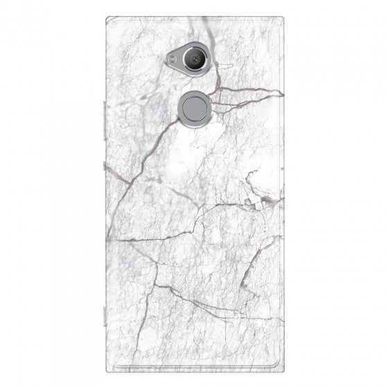 SONY - Sony Xperia XA2 Ultra - Soft Clear Case - Pure Marble Collection II.