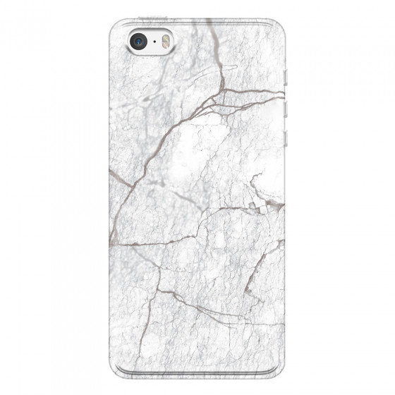 APPLE - iPhone 5S/SE - Soft Clear Case - Pure Marble Collection II.