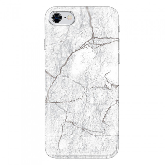 APPLE - iPhone 8 - Soft Clear Case - Pure Marble Collection II.