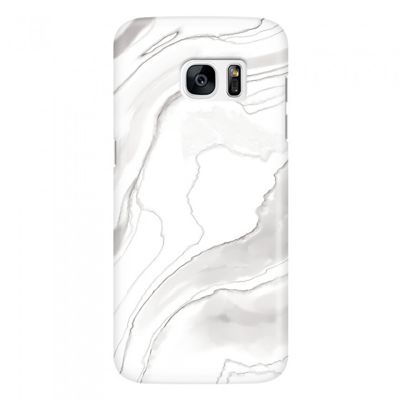 SAMSUNG - Galaxy S7 Edge - 3D Snap Case - Pure Marble Collection III.