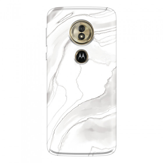MOTOROLA by LENOVO - Moto G6 Play - Soft Clear Case - Pure Marble Collection III.