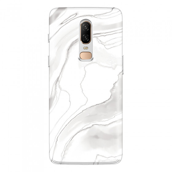 ONEPLUS - OnePlus 6 - Soft Clear Case - Pure Marble Collection III.
