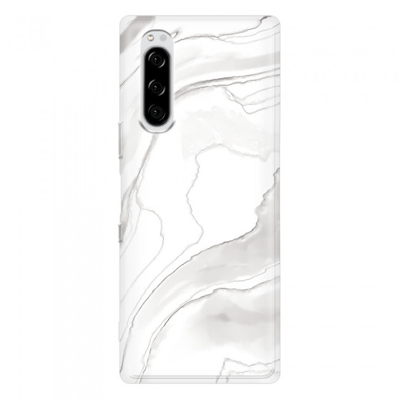 SONY - Sony Xperia 5 - Soft Clear Case - Pure Marble Collection III.