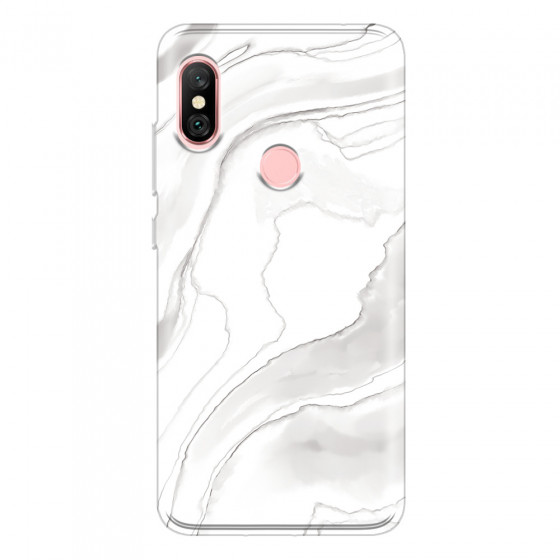 XIAOMI - Redmi Note 6 Pro - Soft Clear Case - Pure Marble Collection III.
