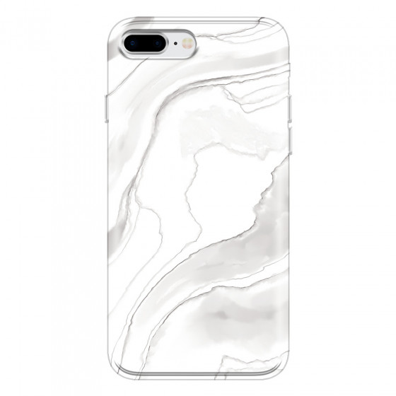 APPLE - iPhone 8 Plus - Soft Clear Case - Pure Marble Collection III.