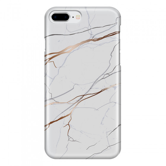 APPLE - iPhone 8 Plus - 3D Snap Case - Pure Marble Collection IV.