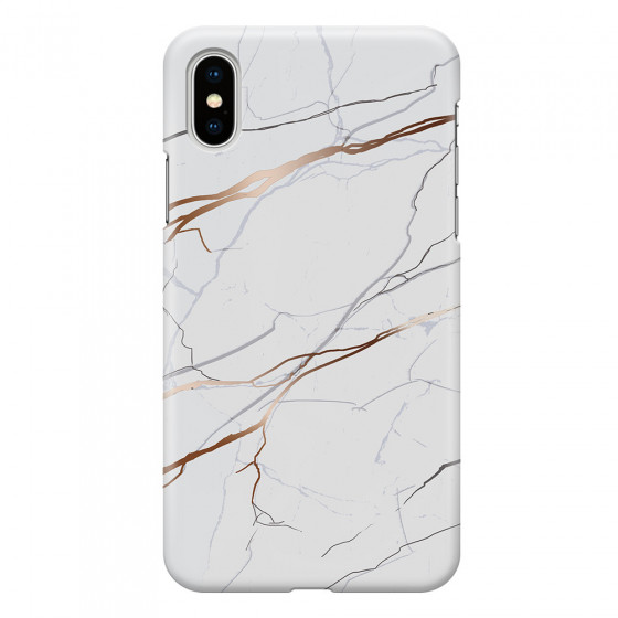 APPLE - iPhone XS - 3D Snap Case - Pure Marble Collection IV.