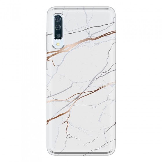 SAMSUNG - Galaxy A70 - Soft Clear Case - Pure Marble Collection IV.