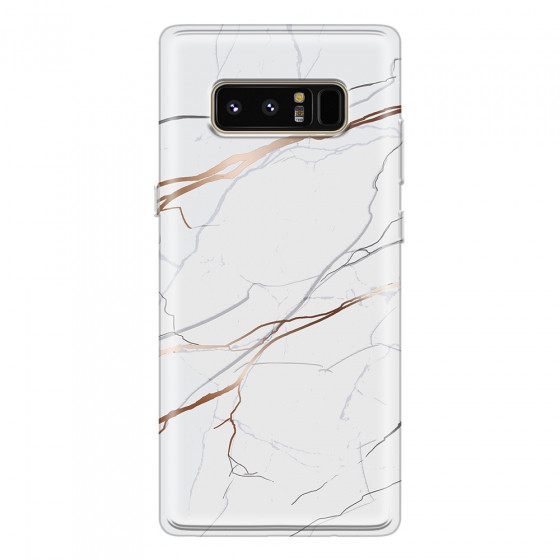 SAMSUNG - Galaxy Note 8 - Soft Clear Case - Pure Marble Collection IV.