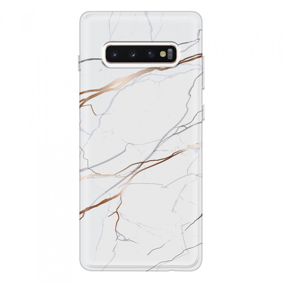 SAMSUNG - Galaxy S10 Plus - Soft Clear Case - Pure Marble Collection IV.
