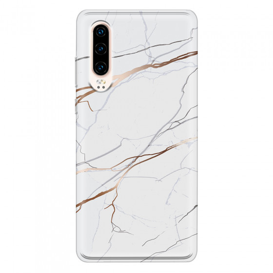 HUAWEI - P30 - Soft Clear Case - Pure Marble Collection IV.