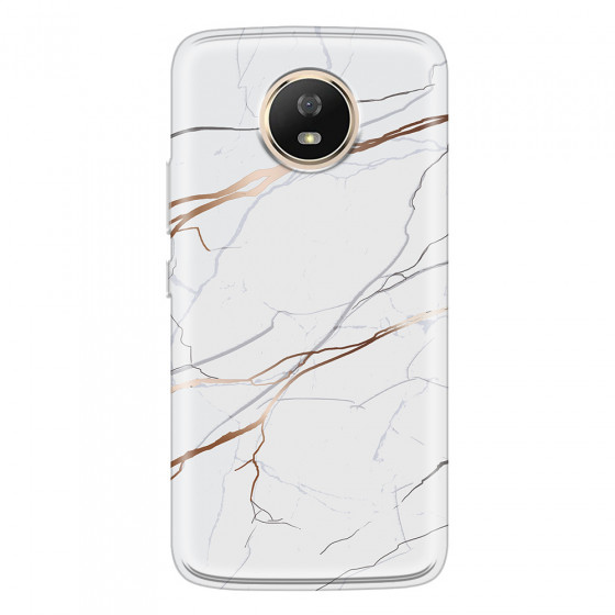 MOTOROLA by LENOVO - Moto G5s - Soft Clear Case - Pure Marble Collection IV.