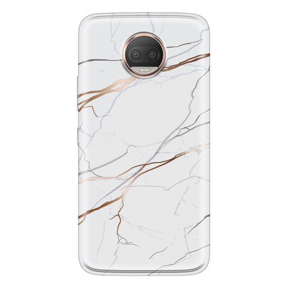 MOTOROLA by LENOVO - Moto G5s Plus - Soft Clear Case - Pure Marble Collection IV.