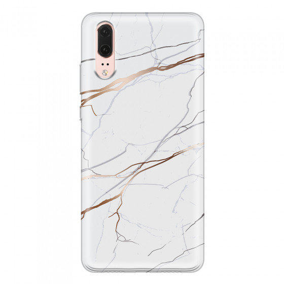 HUAWEI - P20 - Soft Clear Case - Pure Marble Collection IV.