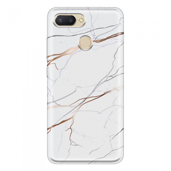 XIAOMI - Redmi 6 - Soft Clear Case - Pure Marble Collection IV.