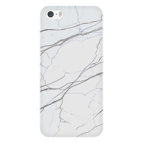 APPLE - iPhone 5S/SE - 3D Snap Case - Pure Marble Collection V.