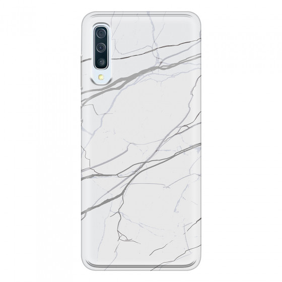 SAMSUNG - Galaxy A50 - Soft Clear Case - Pure Marble Collection V.