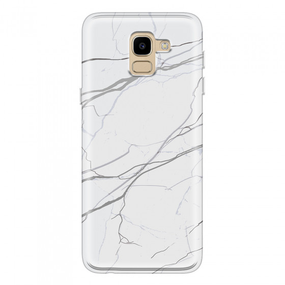 SAMSUNG - Galaxy J6 2018 - Soft Clear Case - Pure Marble Collection V.