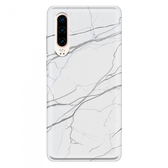 HUAWEI - P30 - Soft Clear Case - Pure Marble Collection V.