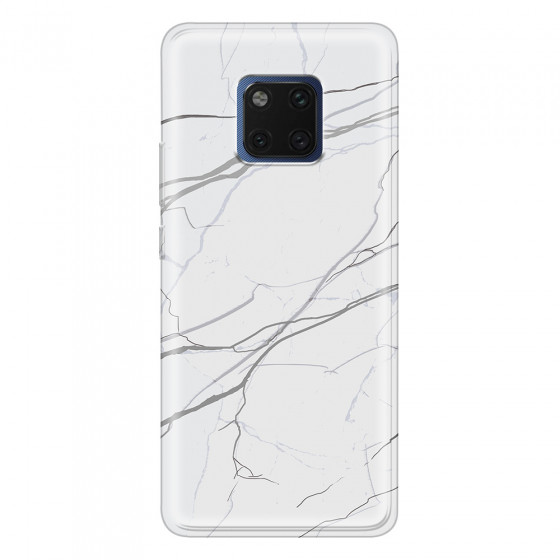 HUAWEI - Mate 20 Pro - Soft Clear Case - Pure Marble Collection V.