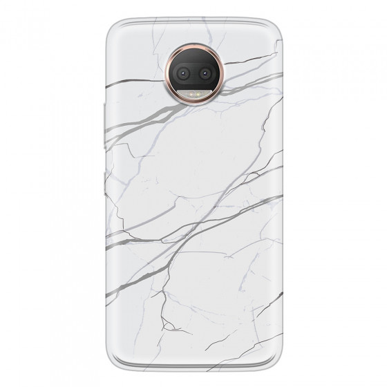 MOTOROLA by LENOVO - Moto G5s Plus - Soft Clear Case - Pure Marble Collection V.