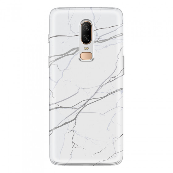 ONEPLUS - OnePlus 6 - Soft Clear Case - Pure Marble Collection V.