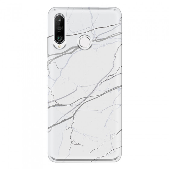 HUAWEI - P30 Lite - Soft Clear Case - Pure Marble Collection V.