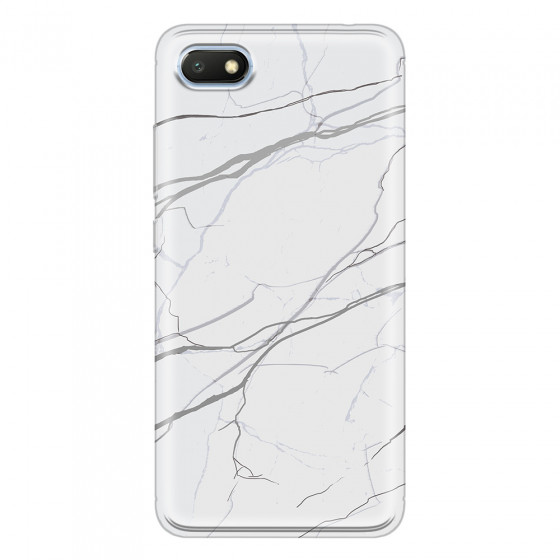 XIAOMI - Redmi 6A - Soft Clear Case - Pure Marble Collection V.