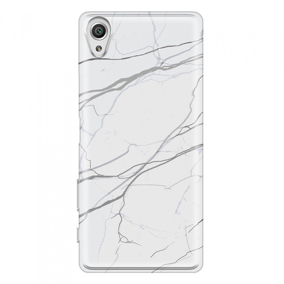 SONY - Sony Xperia XA1 - Soft Clear Case - Pure Marble Collection V.