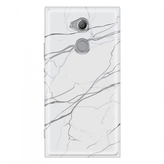 SONY - Sony Xperia XA2 Ultra - Soft Clear Case - Pure Marble Collection V.