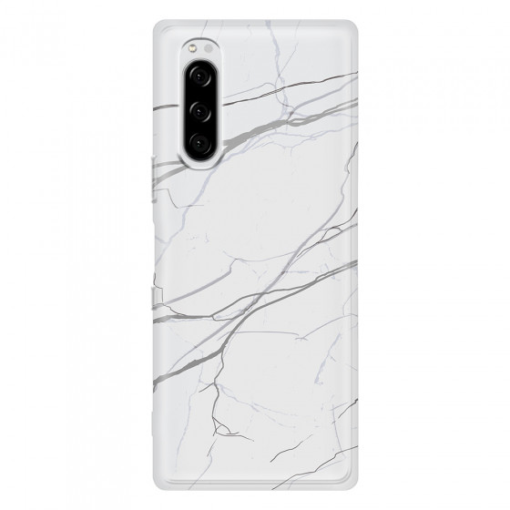 SONY - Sony Xperia 5 - Soft Clear Case - Pure Marble Collection V.