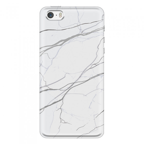APPLE - iPhone 5S/SE - Soft Clear Case - Pure Marble Collection V.
