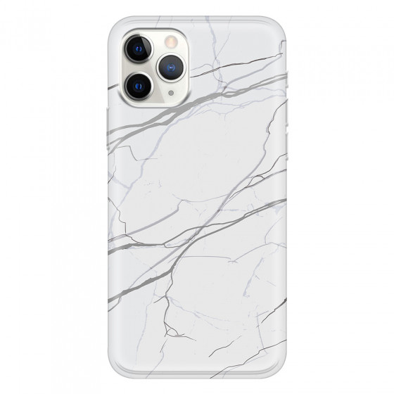 APPLE - iPhone 11 Pro Max - Soft Clear Case - Pure Marble Collection V.