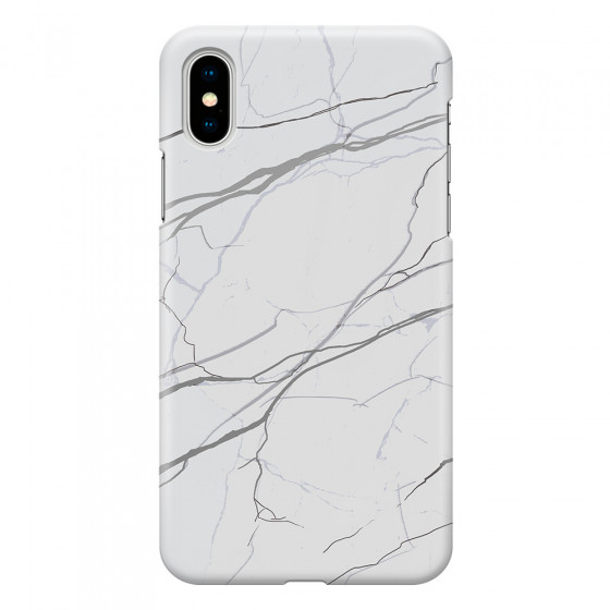 APPLE - iPhone X - 3D Snap Case - Pure Marble Collection V.