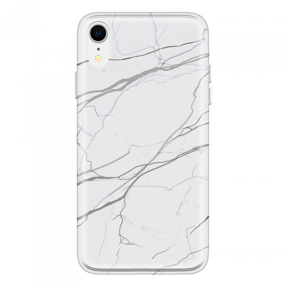 APPLE - iPhone XR - Soft Clear Case - Pure Marble Collection V.