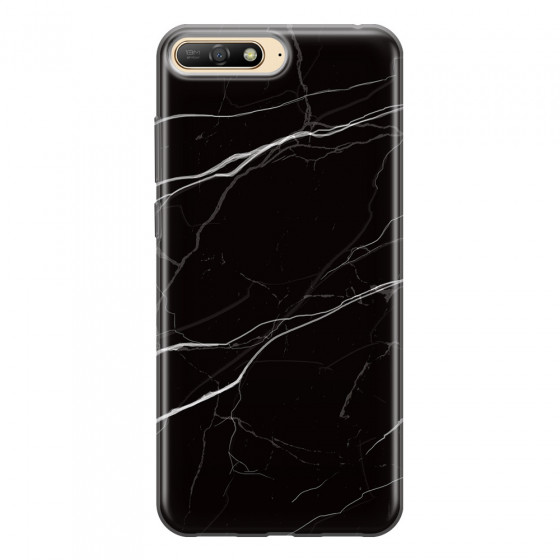 HUAWEI - Y6 2018 - Soft Clear Case - Pure Marble Collection VI.