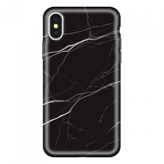 APPLE - iPhone X - Soft Clear Case - Pure Marble Collection VI.