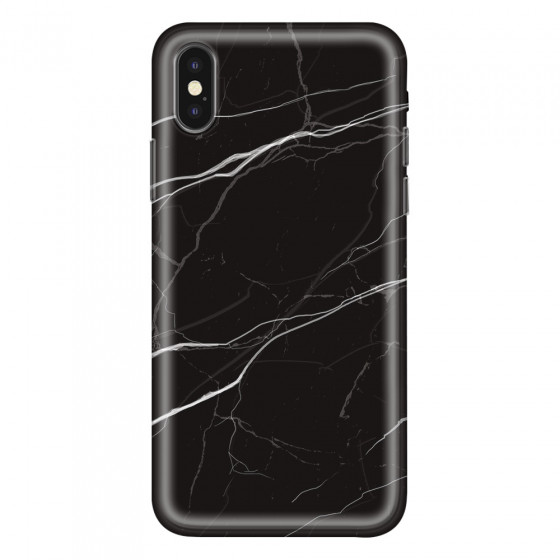 APPLE - iPhone XS Max - Soft Clear Case - Pure Marble Collection VI.