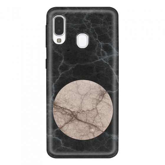 SAMSUNG - Galaxy A40 - Soft Clear Case - Pure Marble Collection VII.
