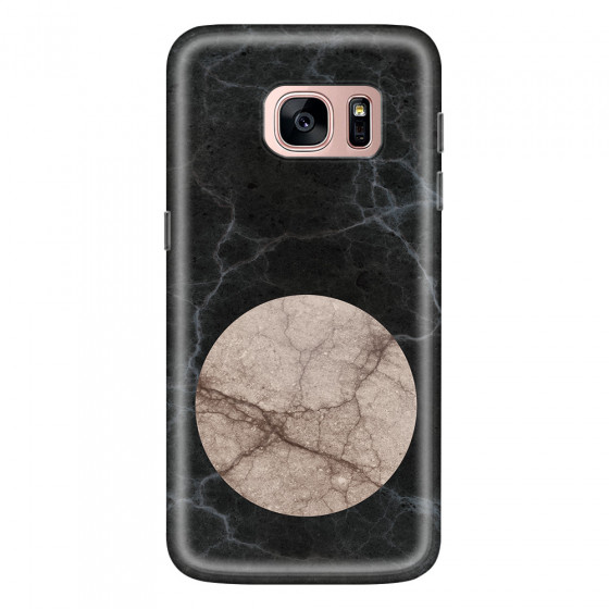SAMSUNG - Galaxy S7 - Soft Clear Case - Pure Marble Collection VII.
