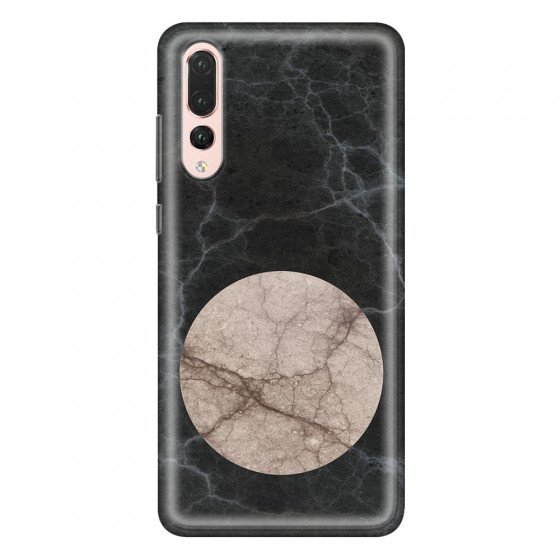 HUAWEI - P20 Pro - Soft Clear Case - Pure Marble Collection VII.