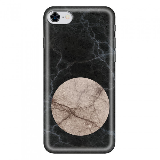 APPLE - iPhone 8 - Soft Clear Case - Pure Marble Collection VII.