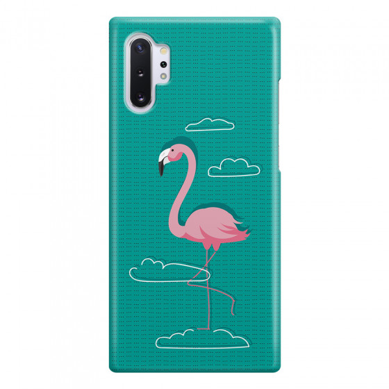 SAMSUNG - Galaxy Note 10 Plus - 3D Snap Case - Cartoon Flamingo