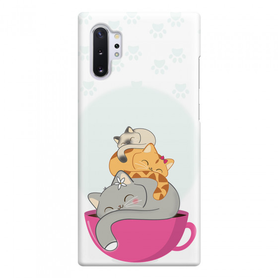 SAMSUNG - Galaxy Note 10 Plus - 3D Snap Case - Sleep Tight Kitty