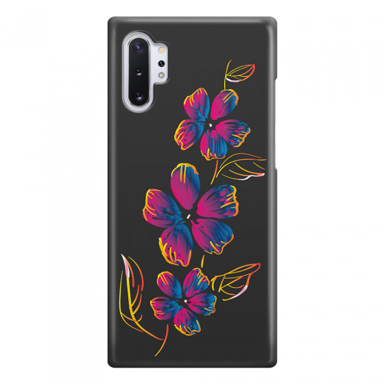SAMSUNG - Galaxy Note 10 Plus - 3D Snap Case - Spring Flowers In The Dark