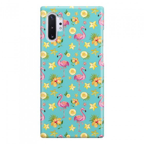 SAMSUNG - Galaxy Note 10 Plus - 3D Snap Case - Tropical Flamingo I