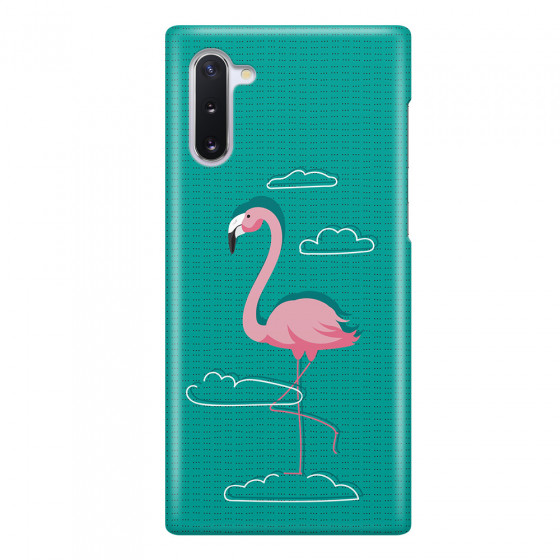 SAMSUNG - Galaxy Note 10 - 3D Snap Case - Cartoon Flamingo