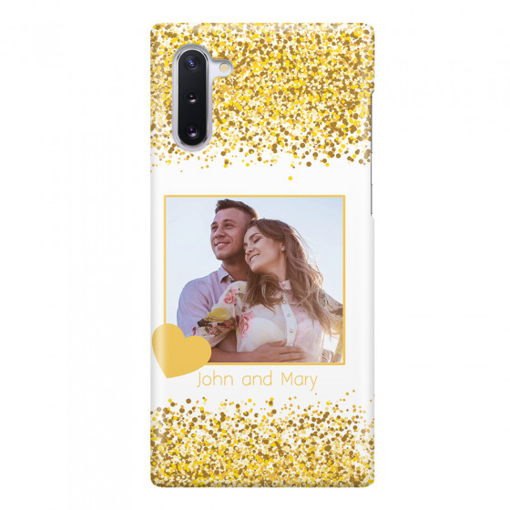 SAMSUNG - Galaxy Note 10 - 3D Snap Case - Gold Memories